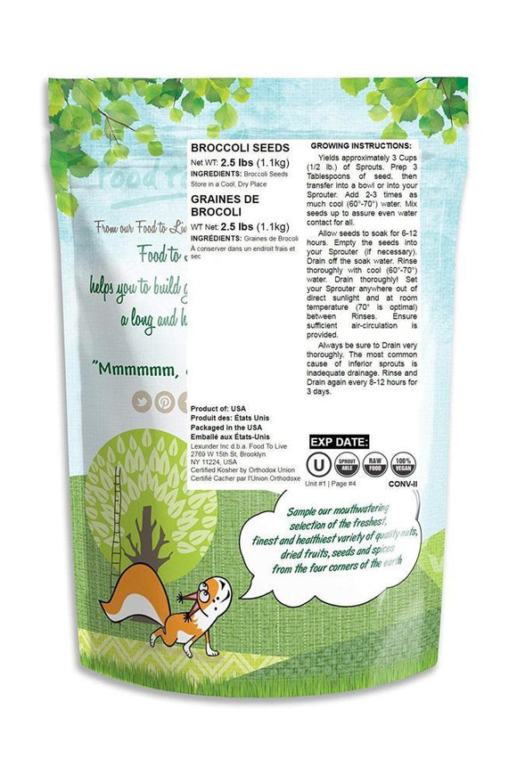 Broccoli Seeds For Sprouting